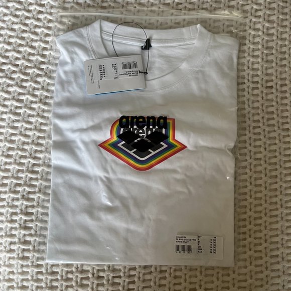 NWT Arena Limited Edition Pride Collection Tee - Online Exclusive - Picture 7 of 7